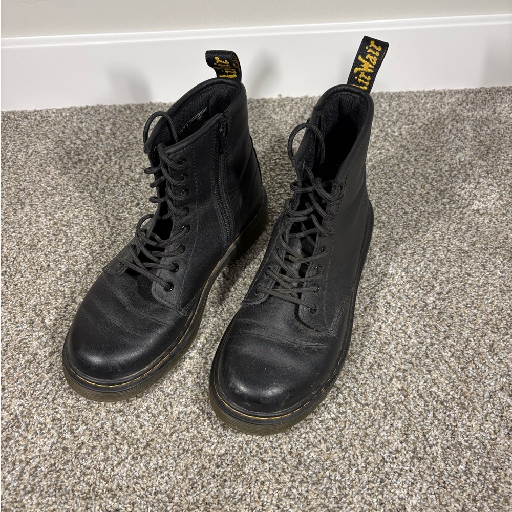 Dr. Martens Black Lace-Up Boots